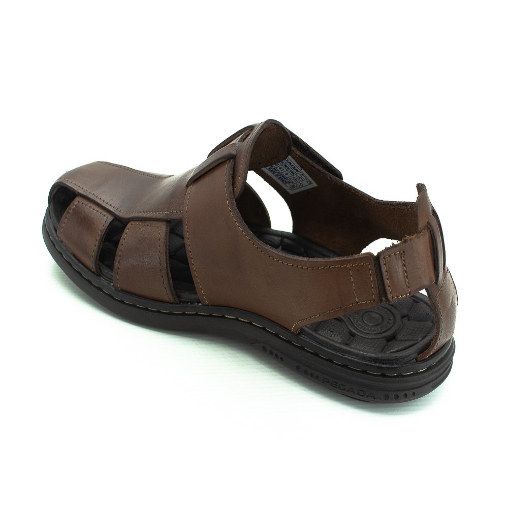 Sandália Masculino Pegada 131287-01 - Marrom Marrom 2