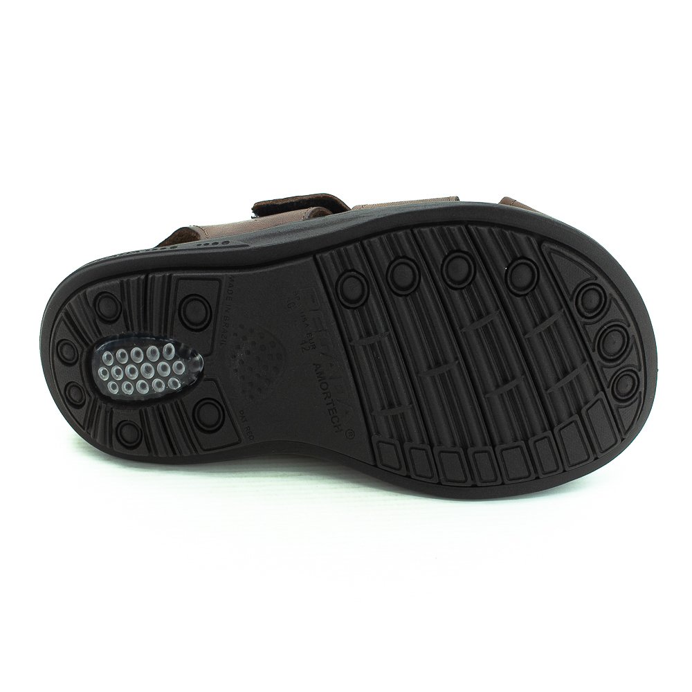 Sandália Masculino Pegada 131287-01 - Marrom Marrom 4