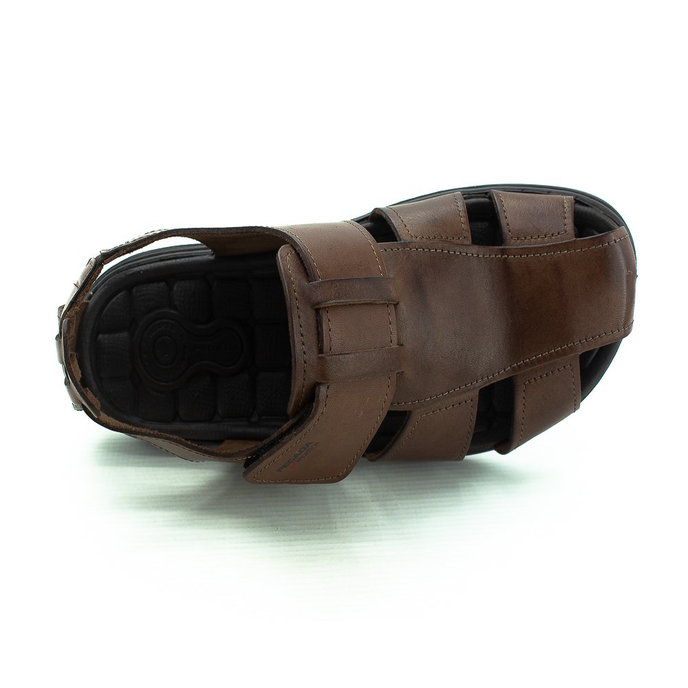 Sandália Masculino Pegada 131287-01 - Marrom Marrom 5