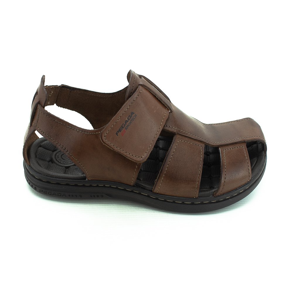 Sandália Masculino Pegada 131287-01 - Marrom