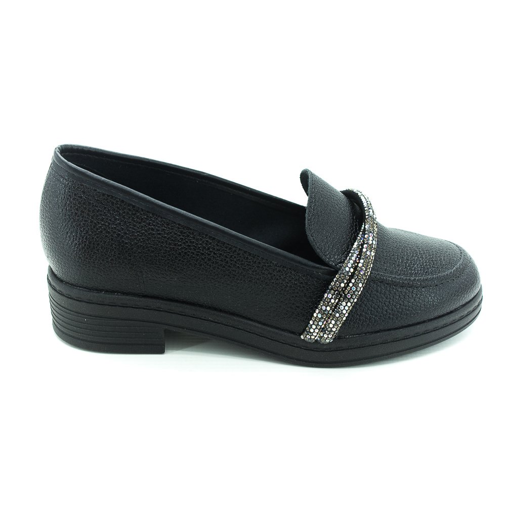 Mocassim Feminino Beira Rio 4312.102 - Preto