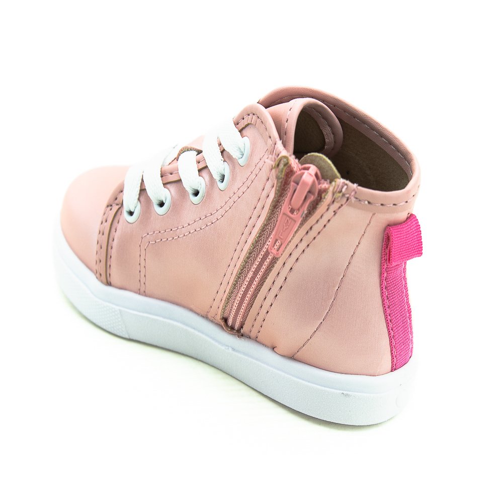 Tênis Infantil Menina Molekinha 2118.578 - Rosa Rosa 3