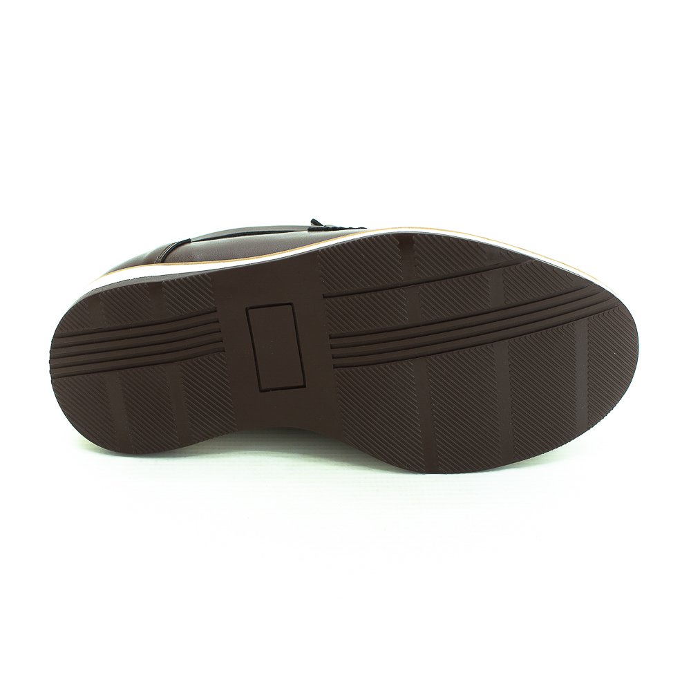 Sapato Casual Masculino Franshoes Fp2010 - Marrom Marrom 2