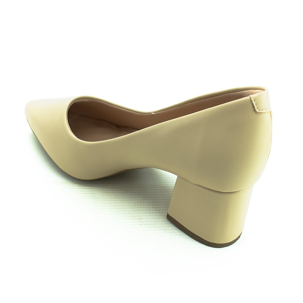 Scarpin Feminino Offline 5304.22271 - Bege Bege 3