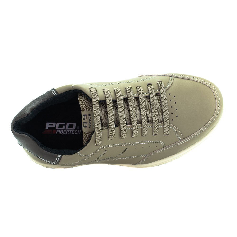 Sapatênis Masculino Pegada 172002-04 - Bege Bege 5