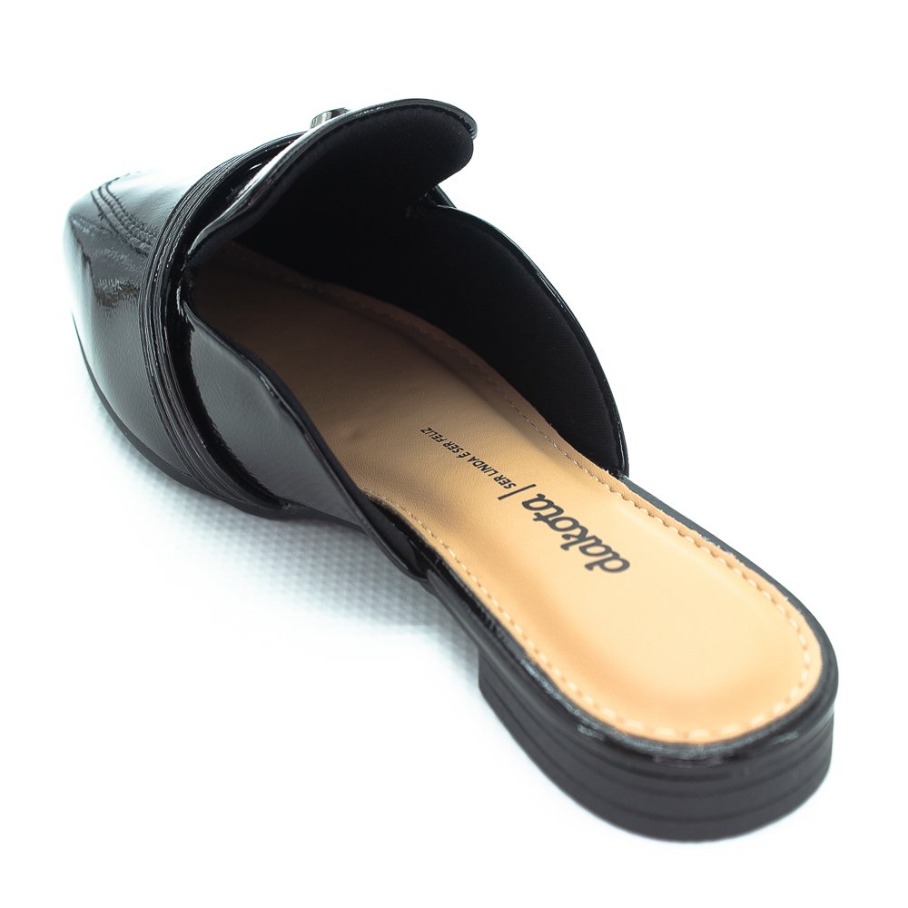 Mule Feminino Dakota D0232-0001 - Preto Preto 3