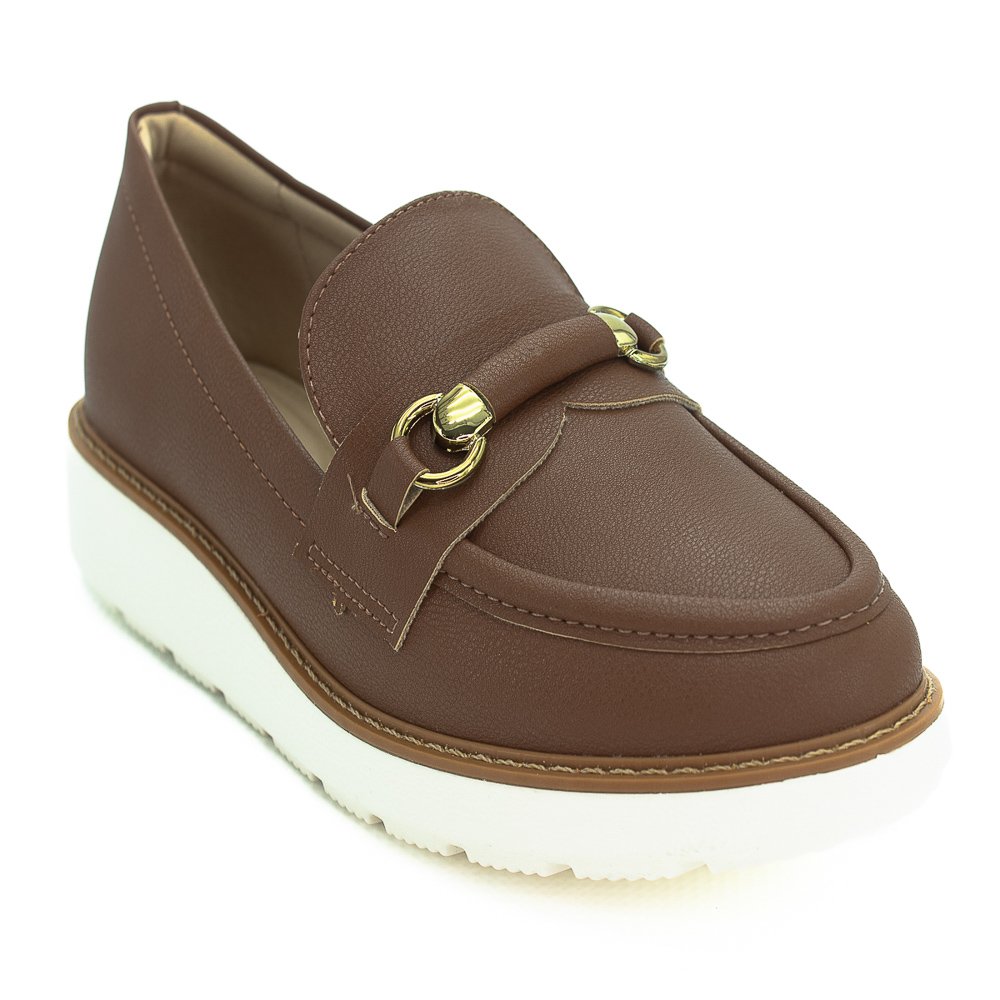 Mocassim Feminino Modare 7400.103 - Marrom Marrom 2