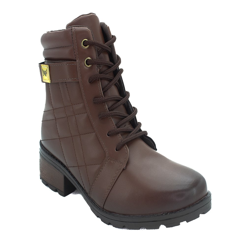 Coturno Feminino Isabela Castelani 8615-B - Marrom Marrom 2