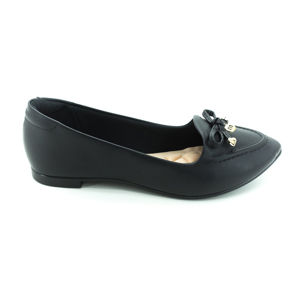 Sapatilha Feminina Moleca 5635.863 - Preto