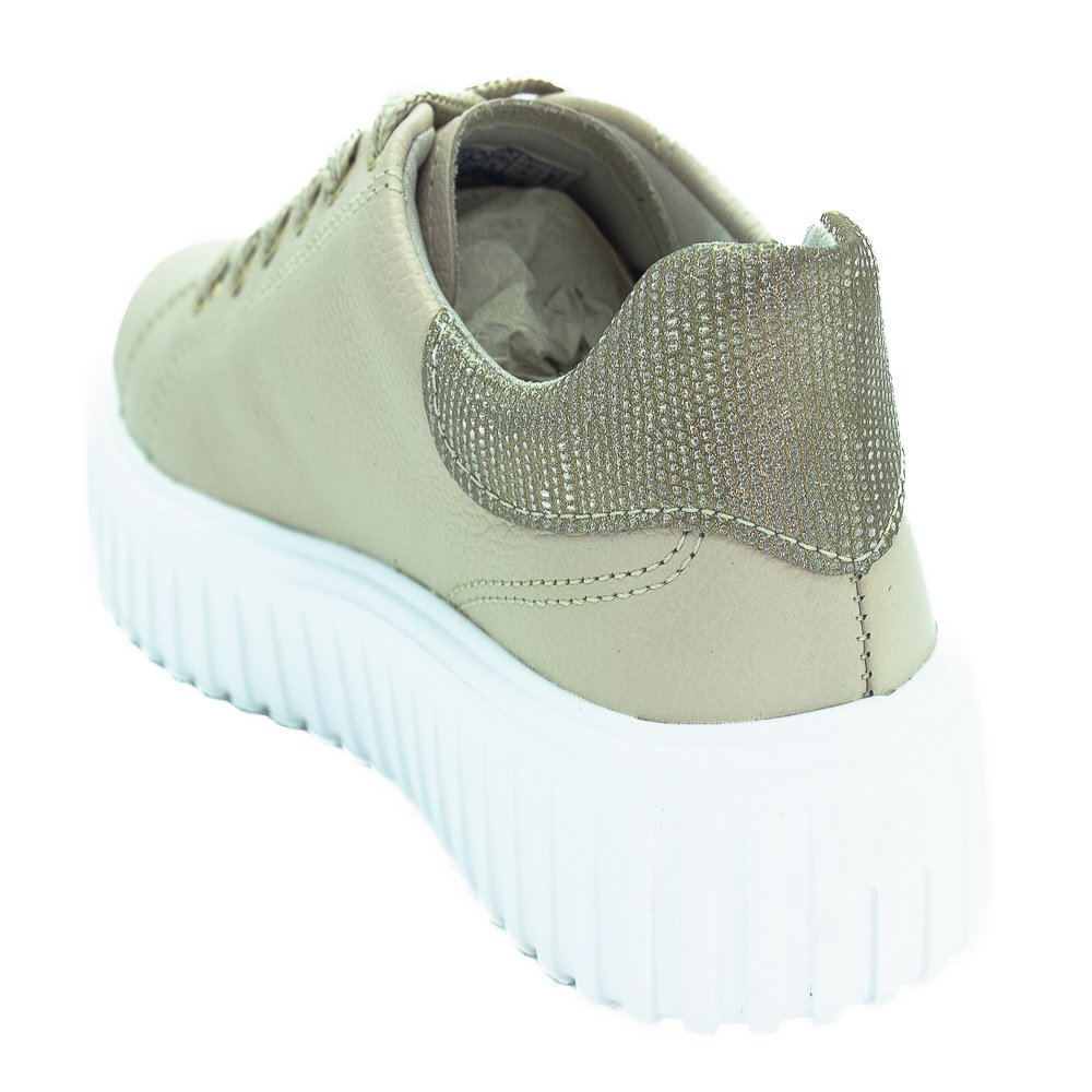 Tênis Feminino Pegada 212104-02 - Bege Bege 3