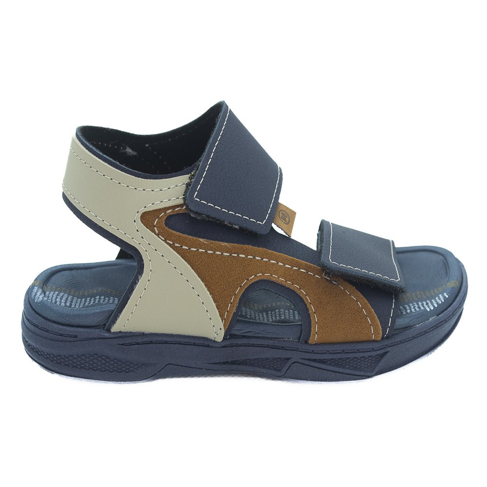 Sandália Infantil Menino Molekinho 2402.745 - Azul