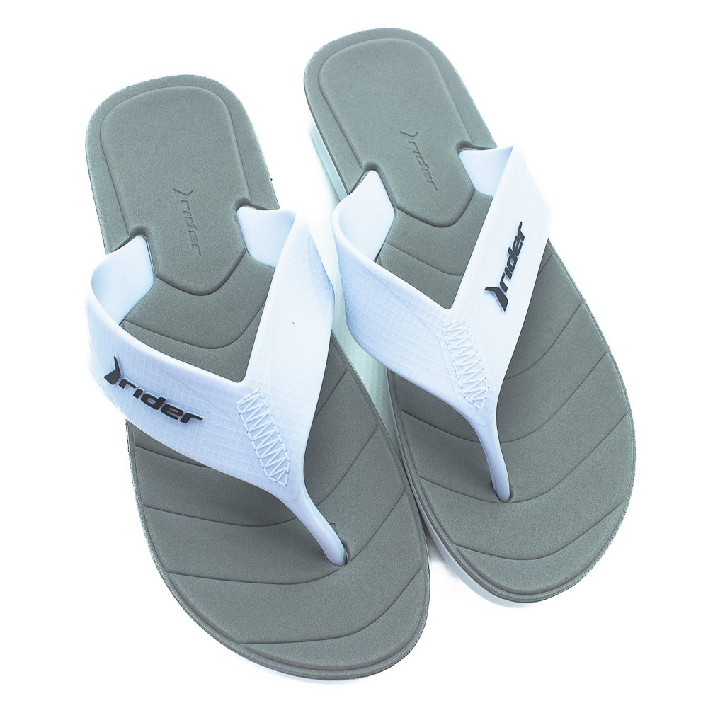 Chinelo Masculino Rider Pulse Dedo - Branco