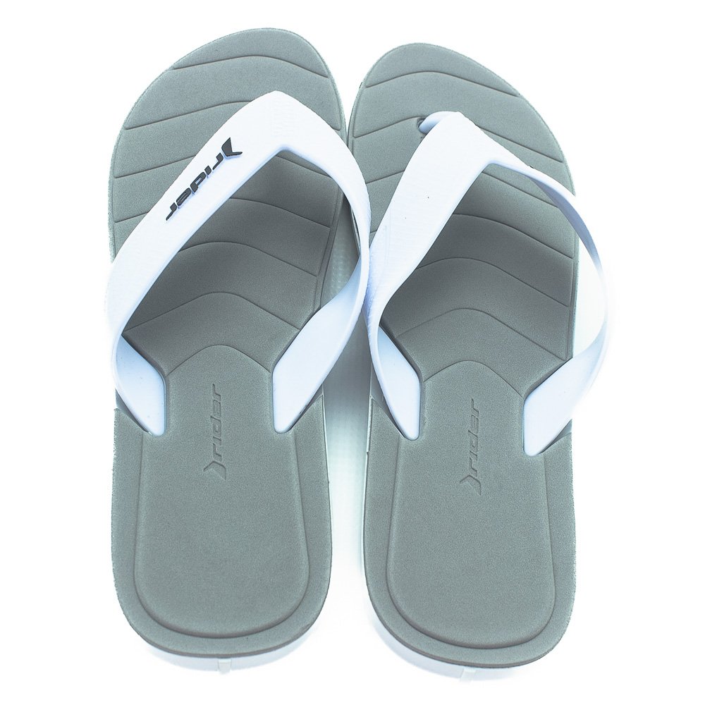 Chinelo Masculino Rider Pulse Dedo - Branco Branco 3