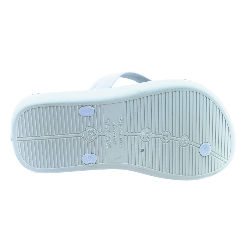 Chinelo Masculino Rider Pulse Dedo - Branco Branco 4