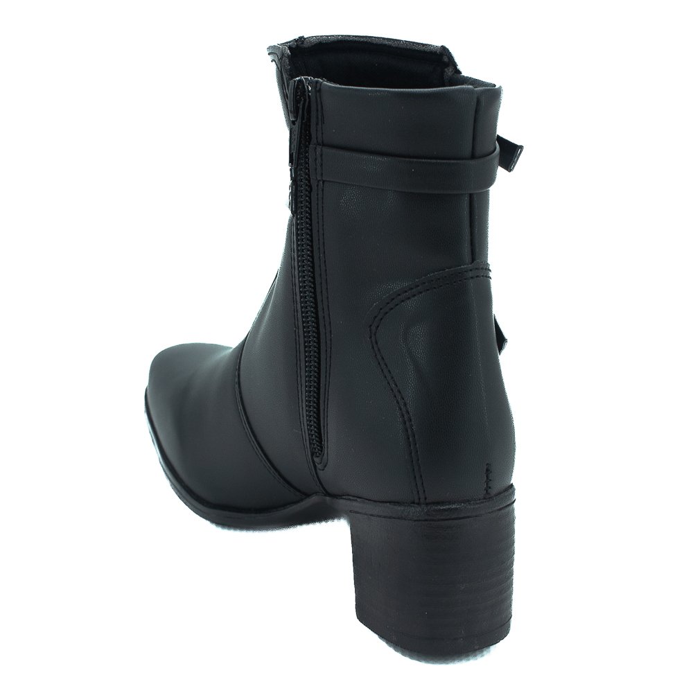 Bota Feminina Donna Lolita F607 - Preto Preto 3