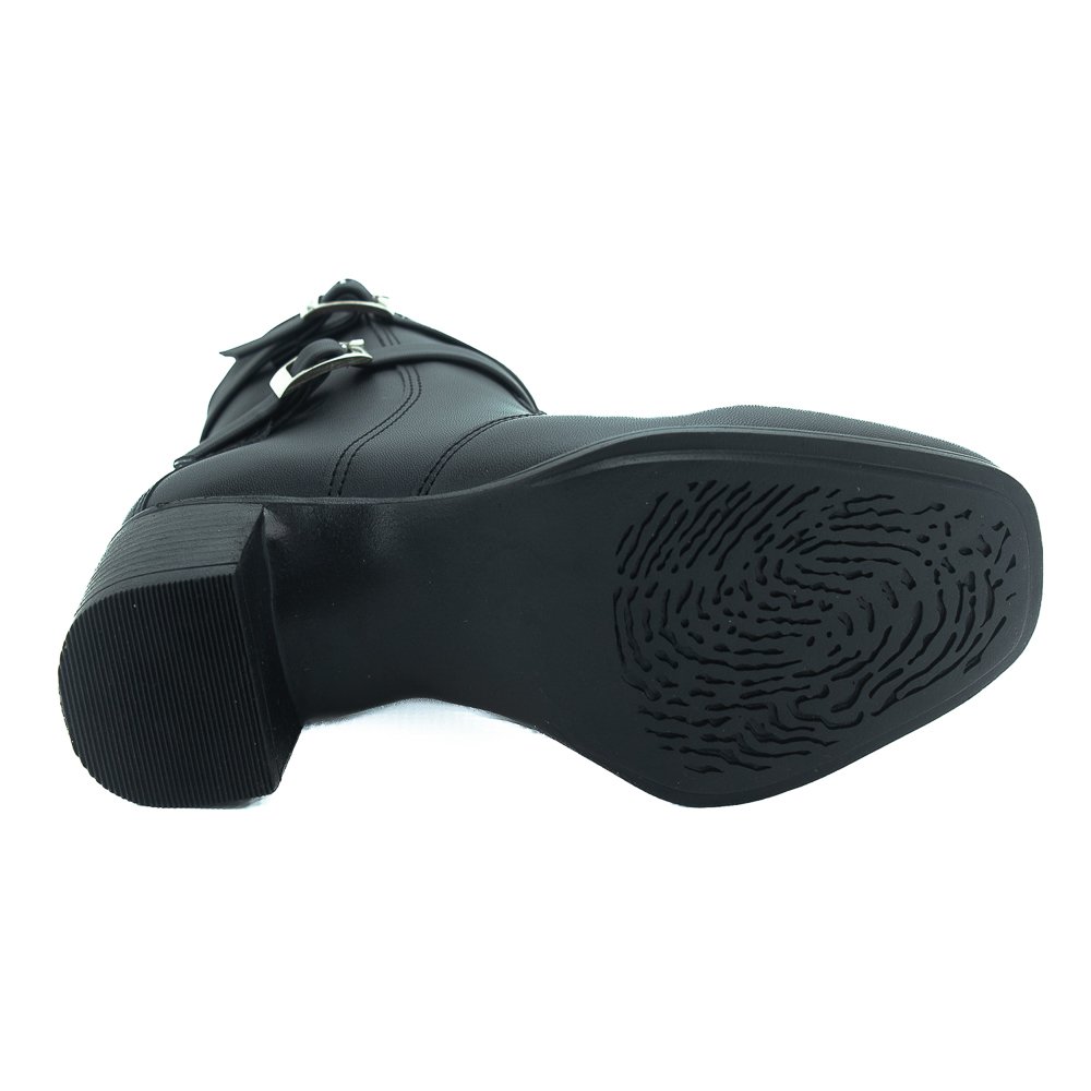 Bota Feminina Donna Lolita F607 - Preto Preto 4