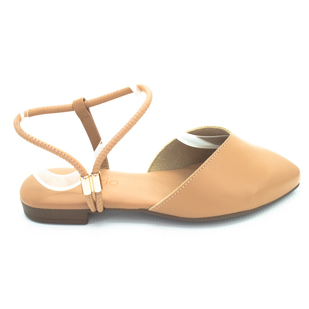 Sapatilha Feminina Beira Rio Slingback 4134.1015 - Nude
