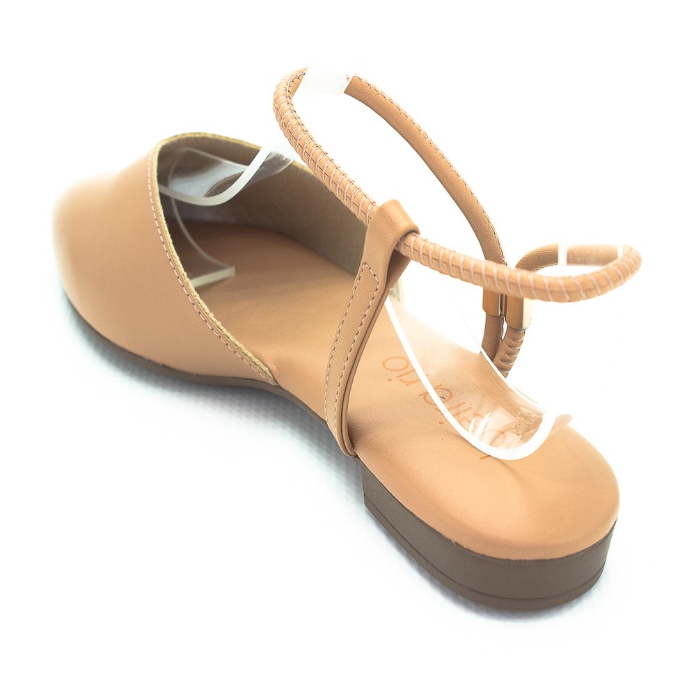 Sapatilha Feminina Beira Rio Slingback 4134.1015 - Nude Bege 4