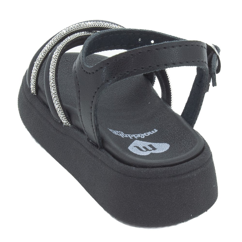 Sandália Infantil Menina Molekinha 2733.104 - Preto Preto 3