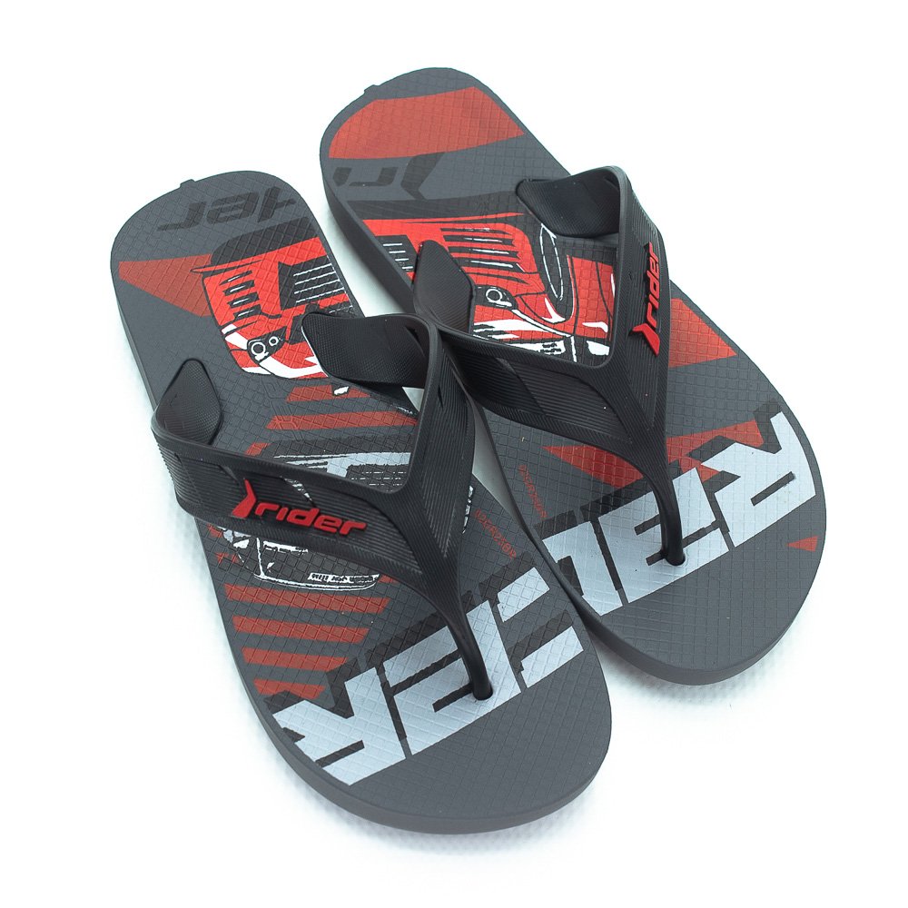 Chinelo Infantil Menino Rider Street Joy - Cinza