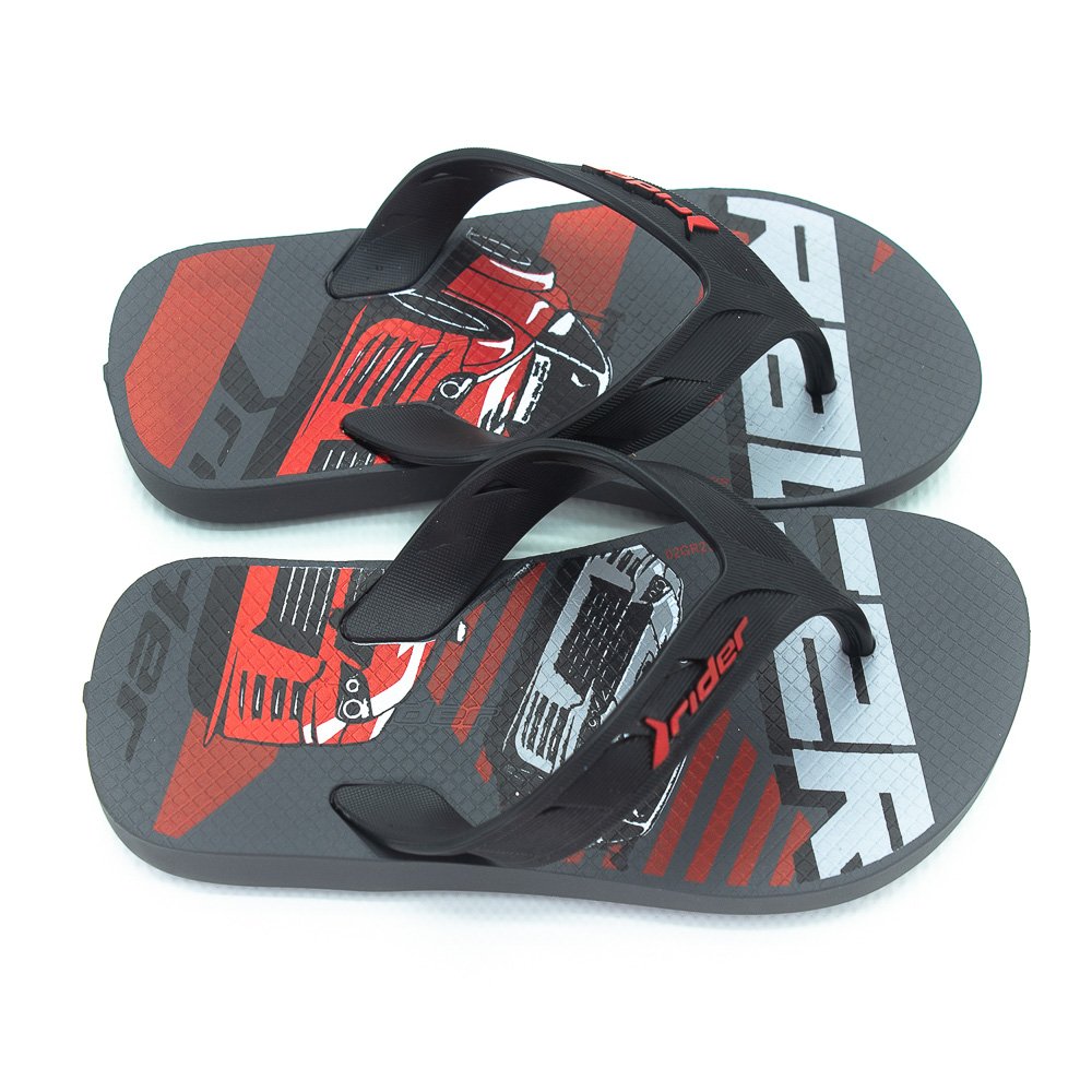 Chinelo Infantil Menino Rider Street Joy - Cinza Cinza 2