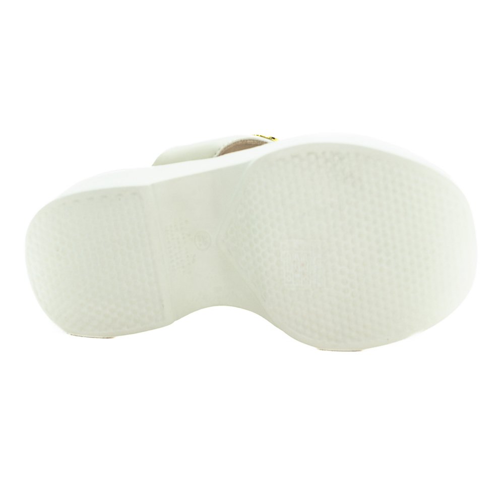 Tamanco Feminino Moleca 5503.117 - Branco Branco 4