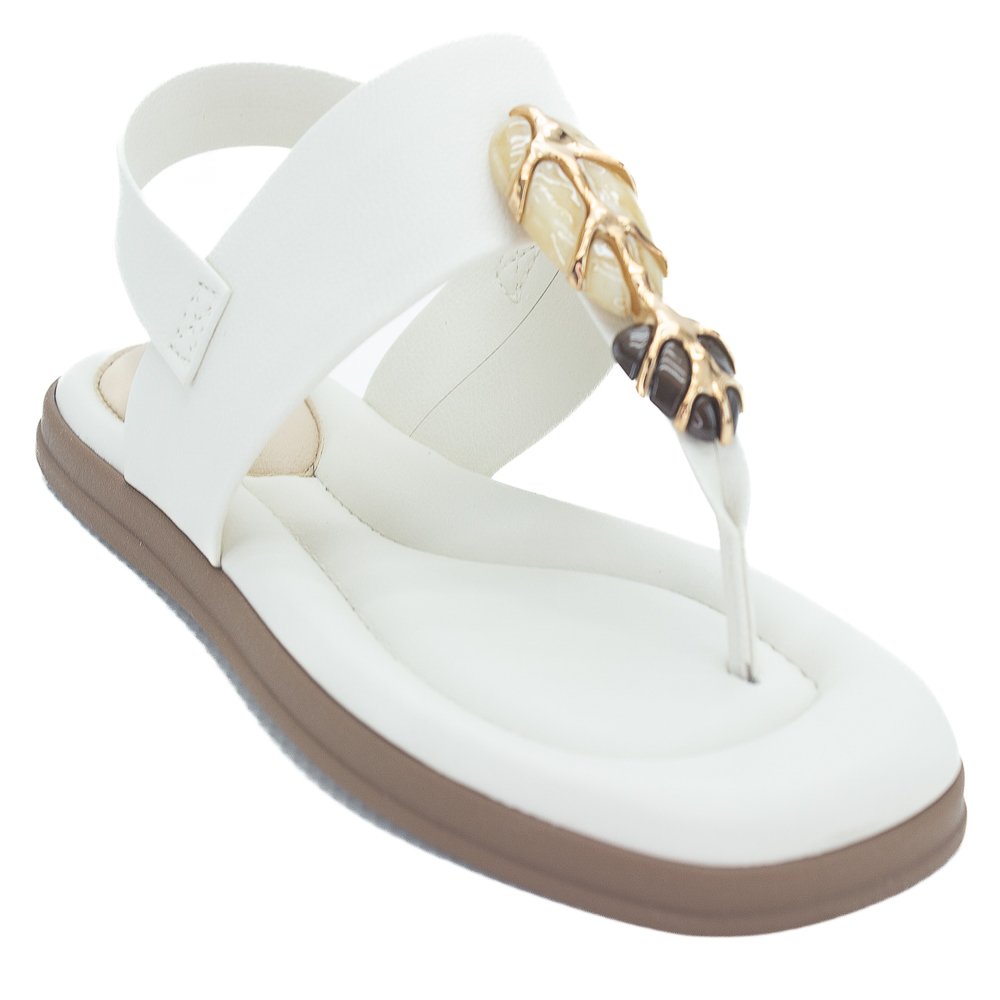 Sandália Feminina Modare 7212.103 - Branco Branco 2