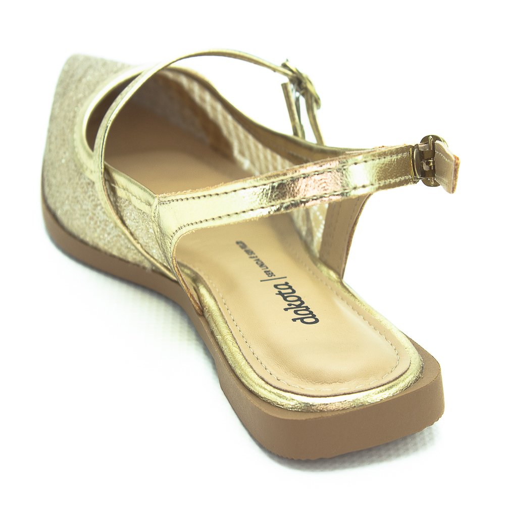 Sapatilha Feminina Dakota D0216.0003 - Dourado Dourado 3