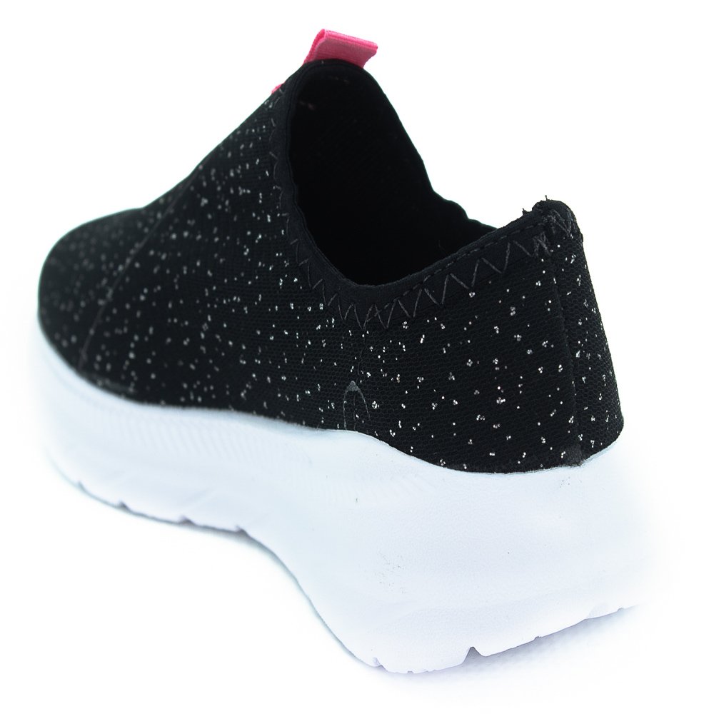 Tênis Infantil Menina Molekinha 2584.100 - Preto Preto 3