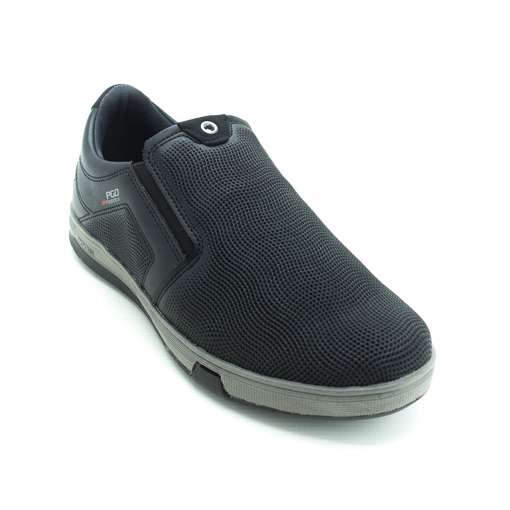 Sapatênis Masculino Pegada 170422-03 - Preto Preto 2