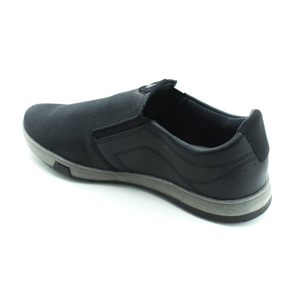 Sapatênis Masculino Pegada 170422-03 - Preto Preto 3