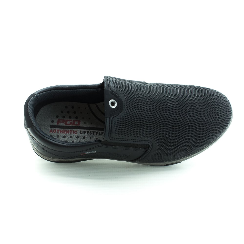 Sapatênis Masculino Pegada 170422-03 - Preto Preto 5