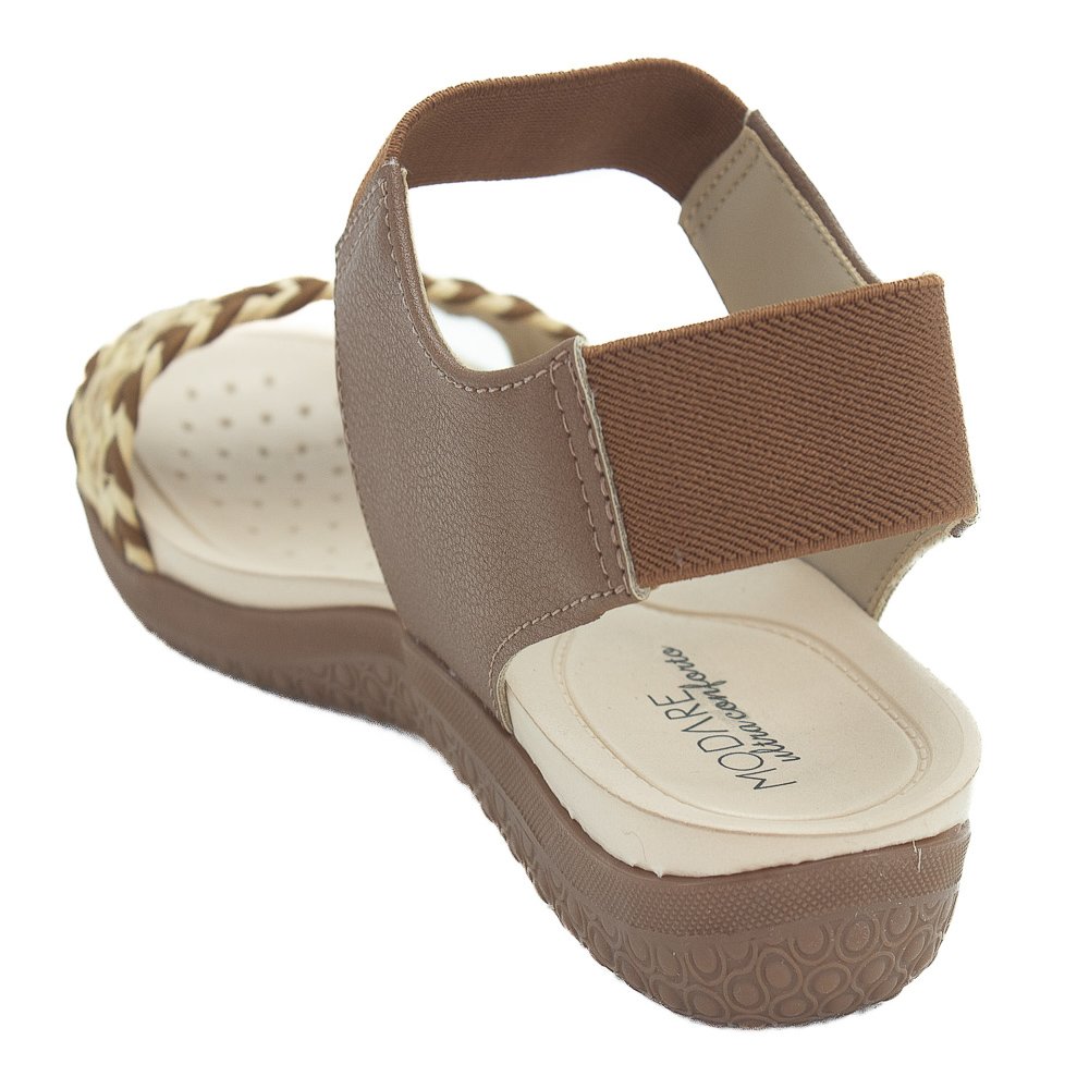 Sandália Feminina Modare 7125.241 - Marrom Marrom 3