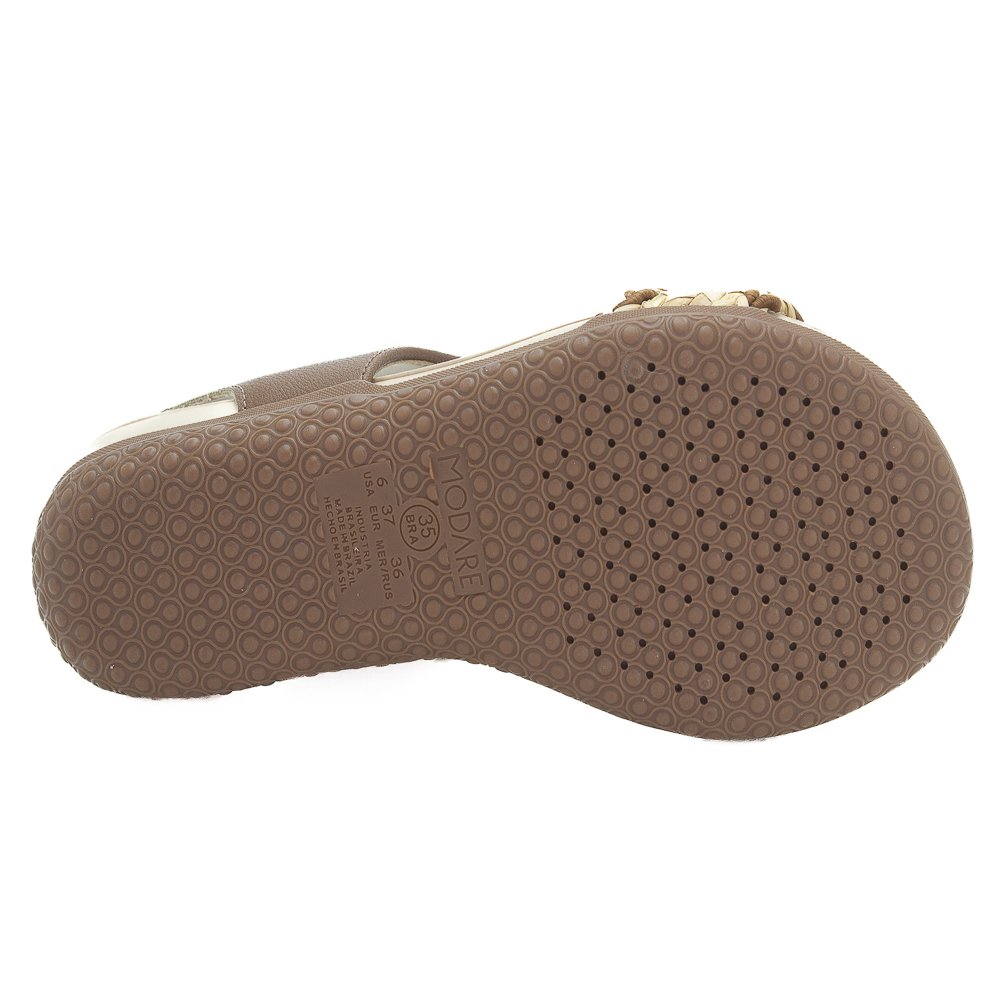 Sandália Feminina Modare 7125.241 - Marrom Marrom 4