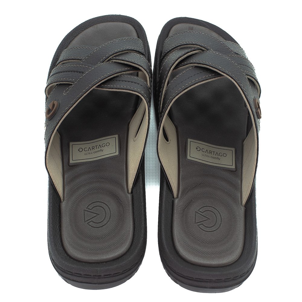 Chinelo Masculino Cartago Fiji II - Marrom Marrom 3