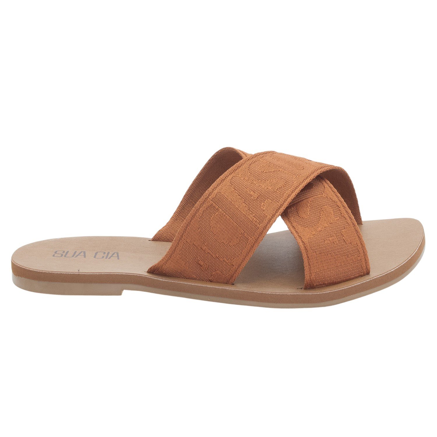 Rasteira Feminina Sua Cia 8395.16147 - Marrom