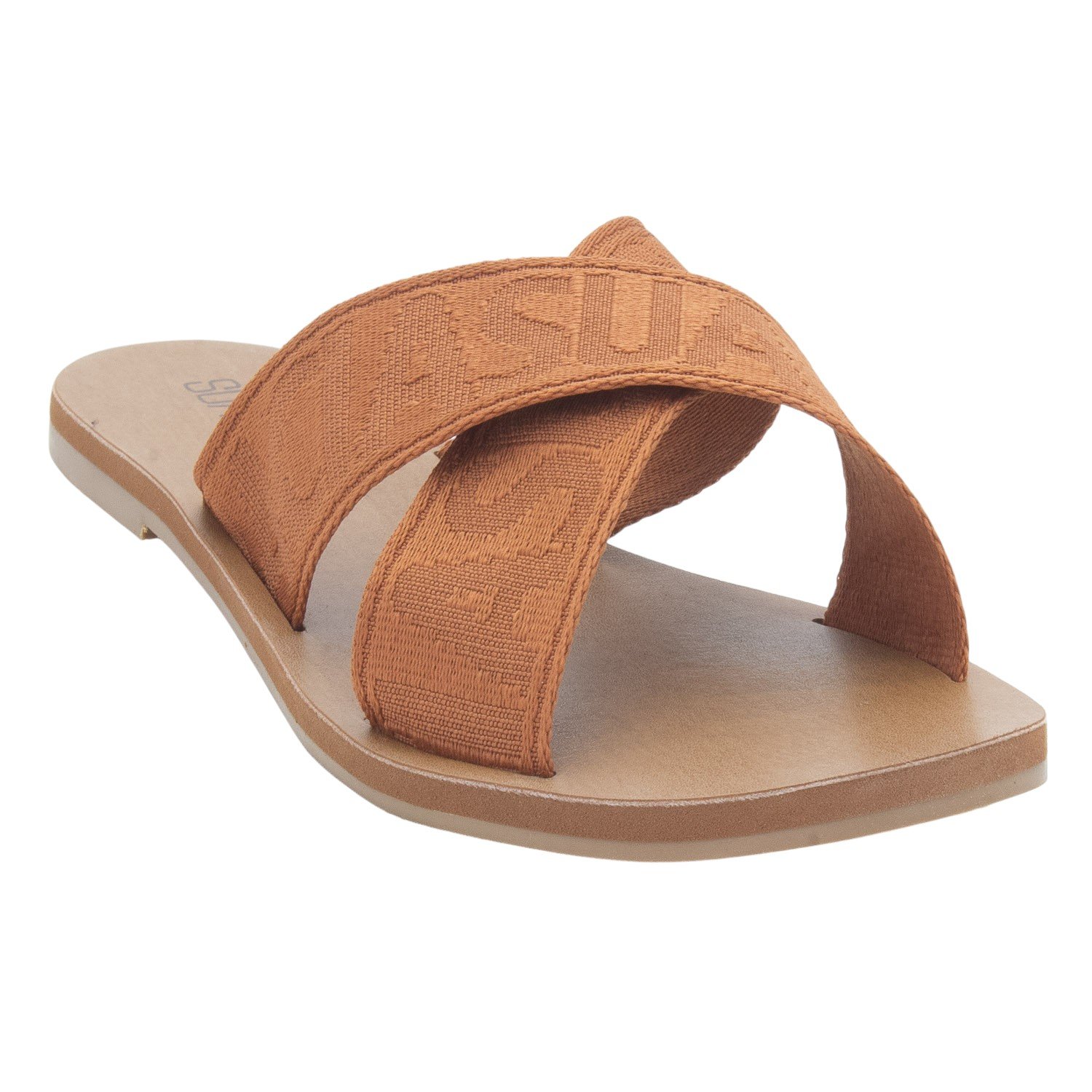 Rasteira Feminina Sua Cia 8395.16147 - Marrom Marrom 2