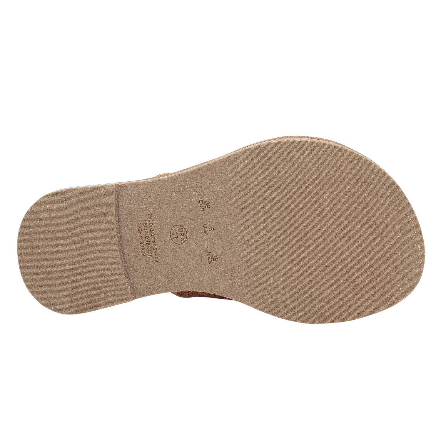 Rasteira Feminina Sua Cia 8395.16147 - Marrom Marrom 4