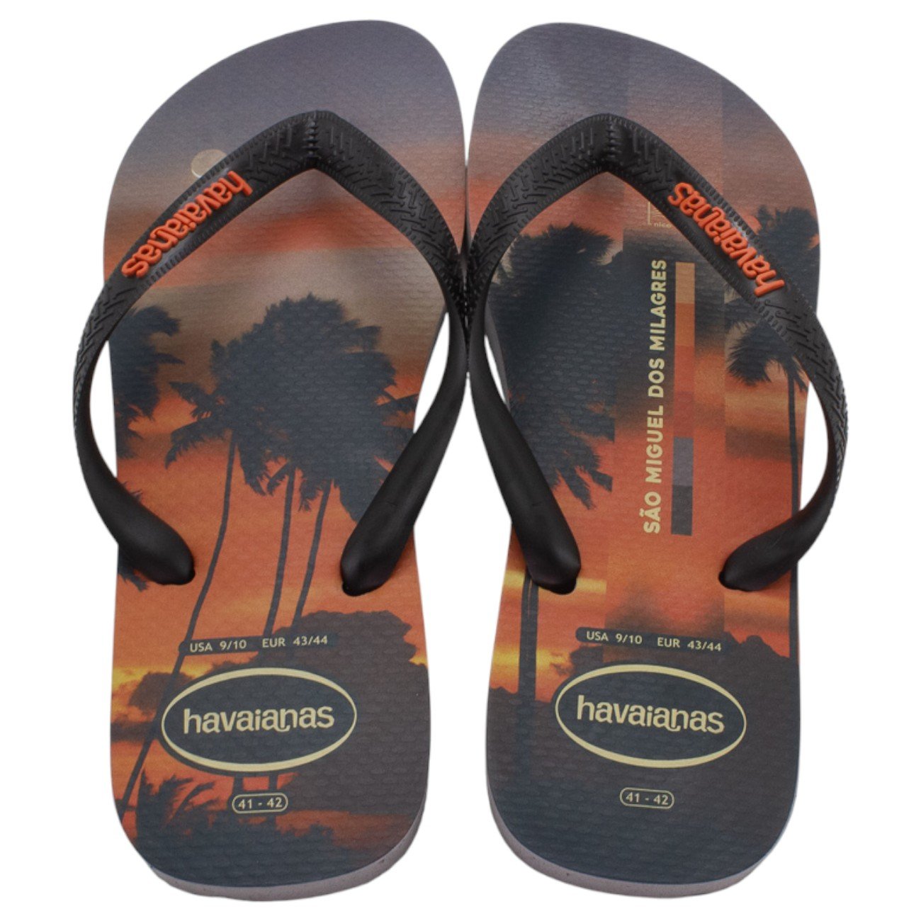 Chinelo Masculino Havaianas Top Surfer I - Cinza Preto 3