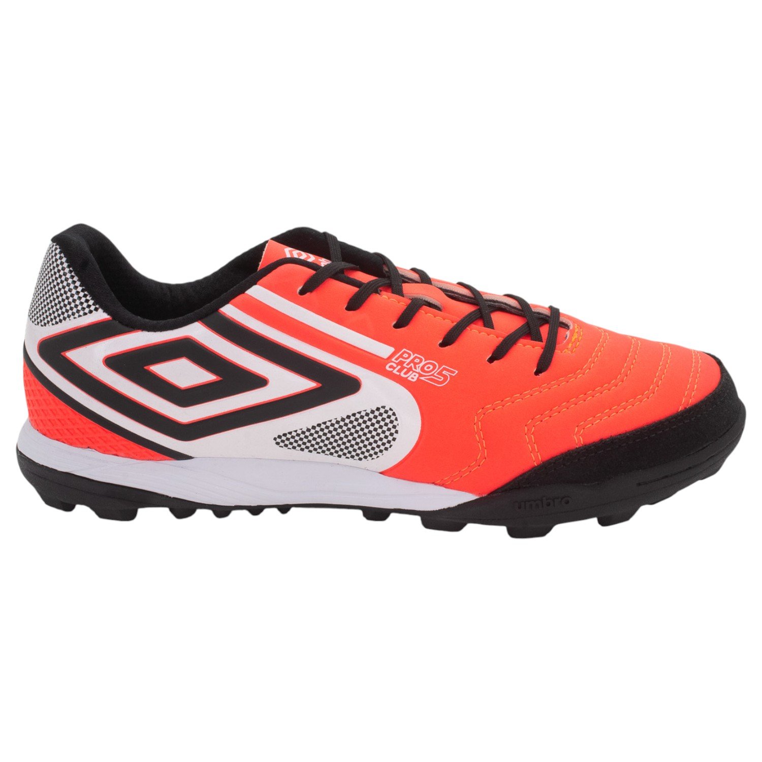 Chuteira Society Masculina Umbro Pro 5 Bump Club - Vermelho