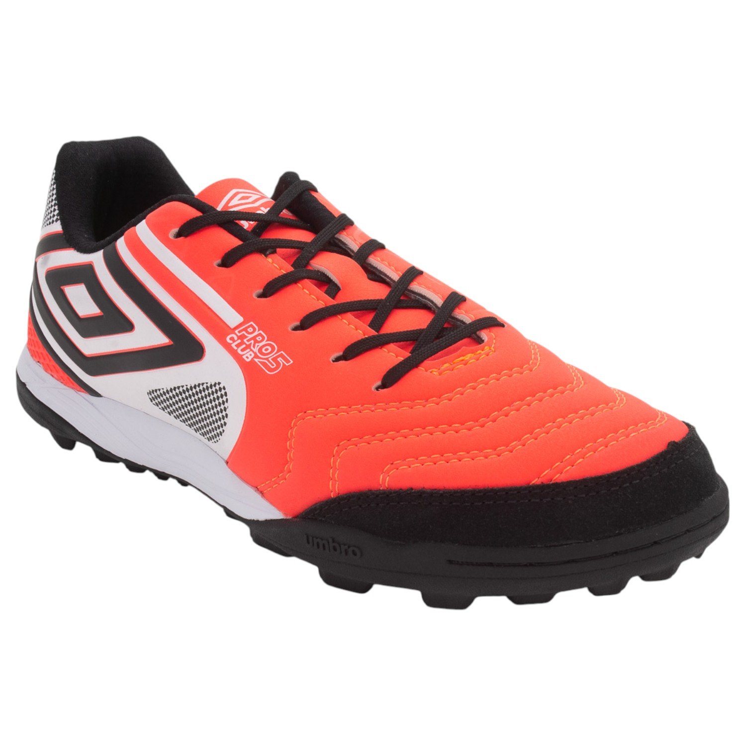 Chuteira Society Masculina Umbro Pro 5 Bump Club - Vermelho Vermelho 2