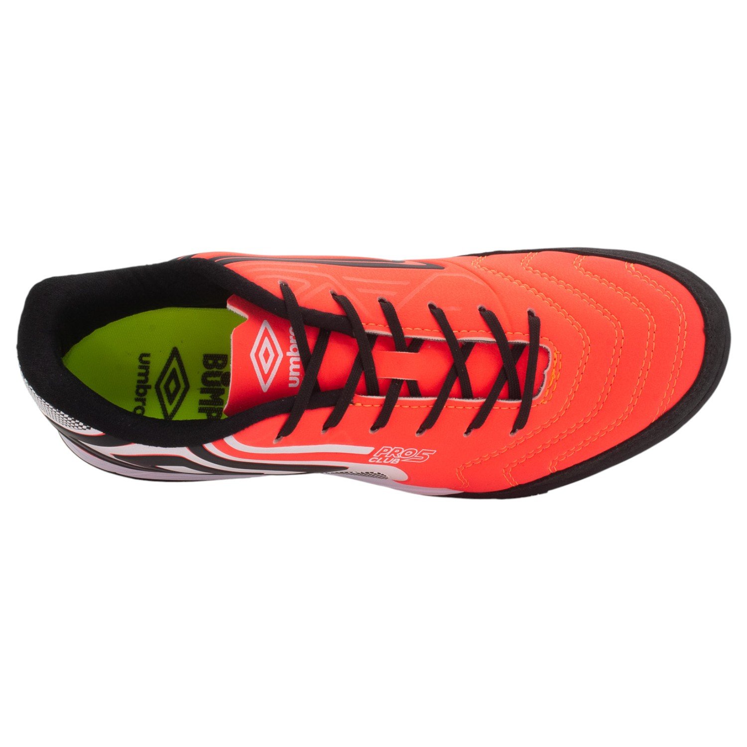 Chuteira Society Masculina Umbro Pro 5 Bump Club - Vermelho Vermelho 5