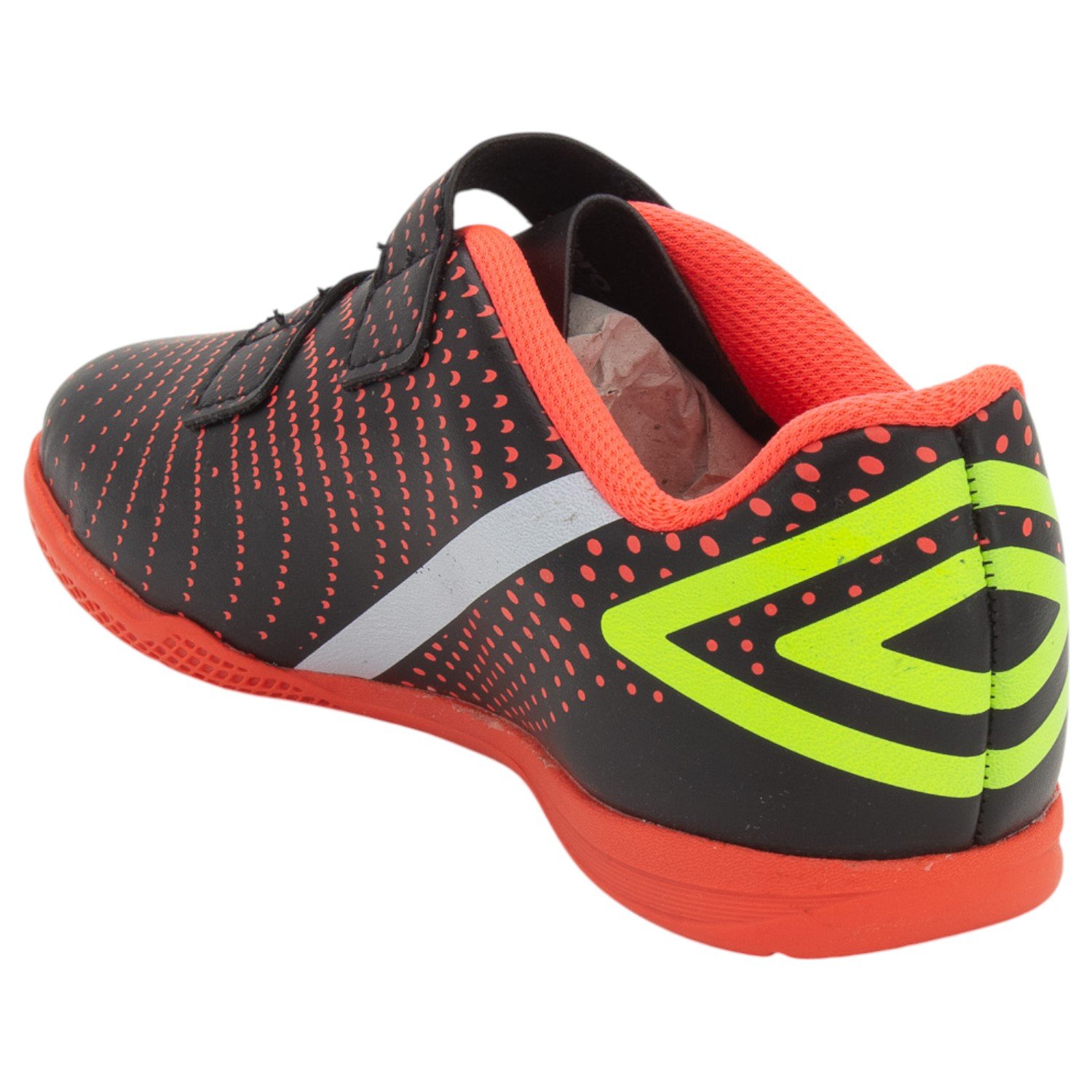 Chuteira Futsal Infantil Menino Umbro Flip Kids - Preto Preto 3