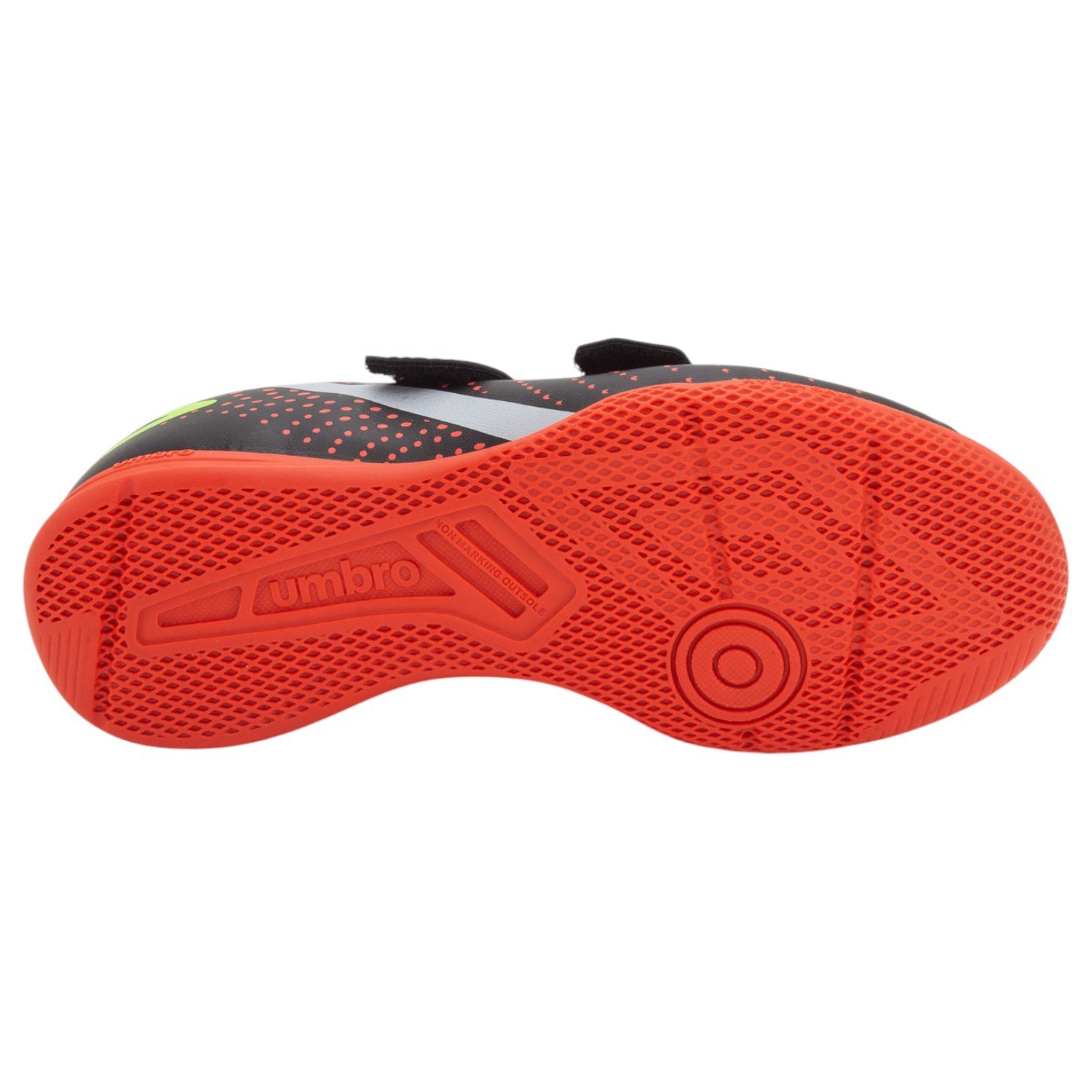 Chuteira Futsal Infantil Menino Umbro Flip Kids - Preto Preto 4