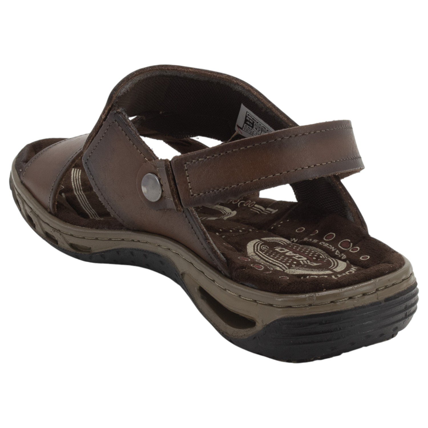 Sandália Masculina Pegada 131662-02 - Marrom Marrom 3