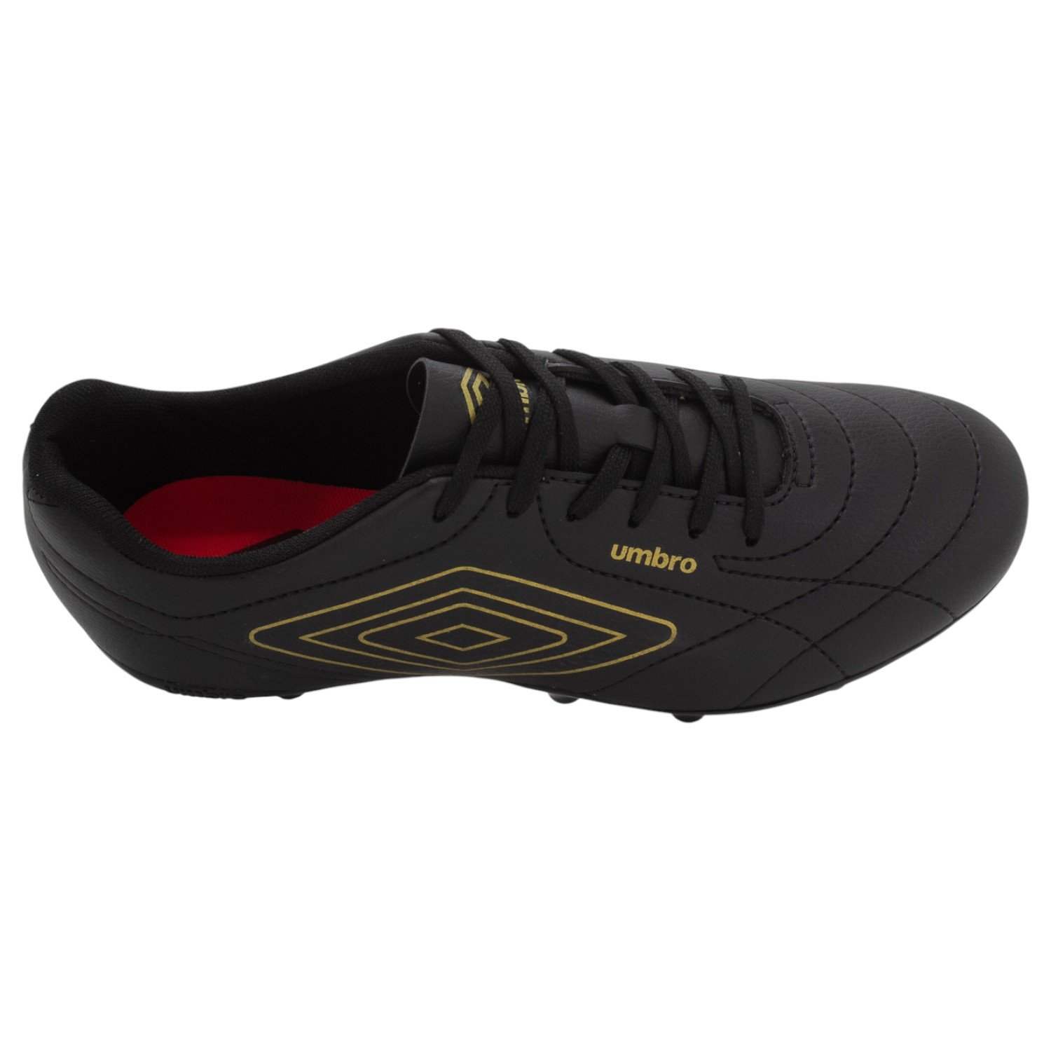 Chuteira Campo Masculina Umbro Class Footballer - Preto Preto 5
