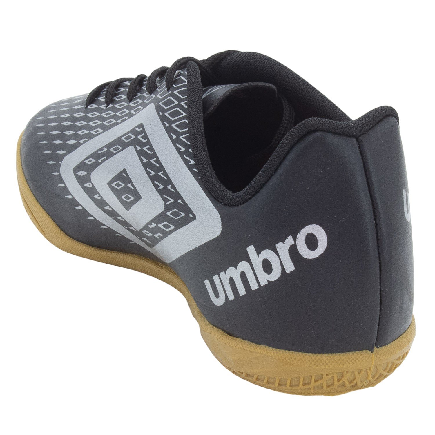 Chuteira Futsal Masculina Umbro X-Diamond - Preto Preto 3