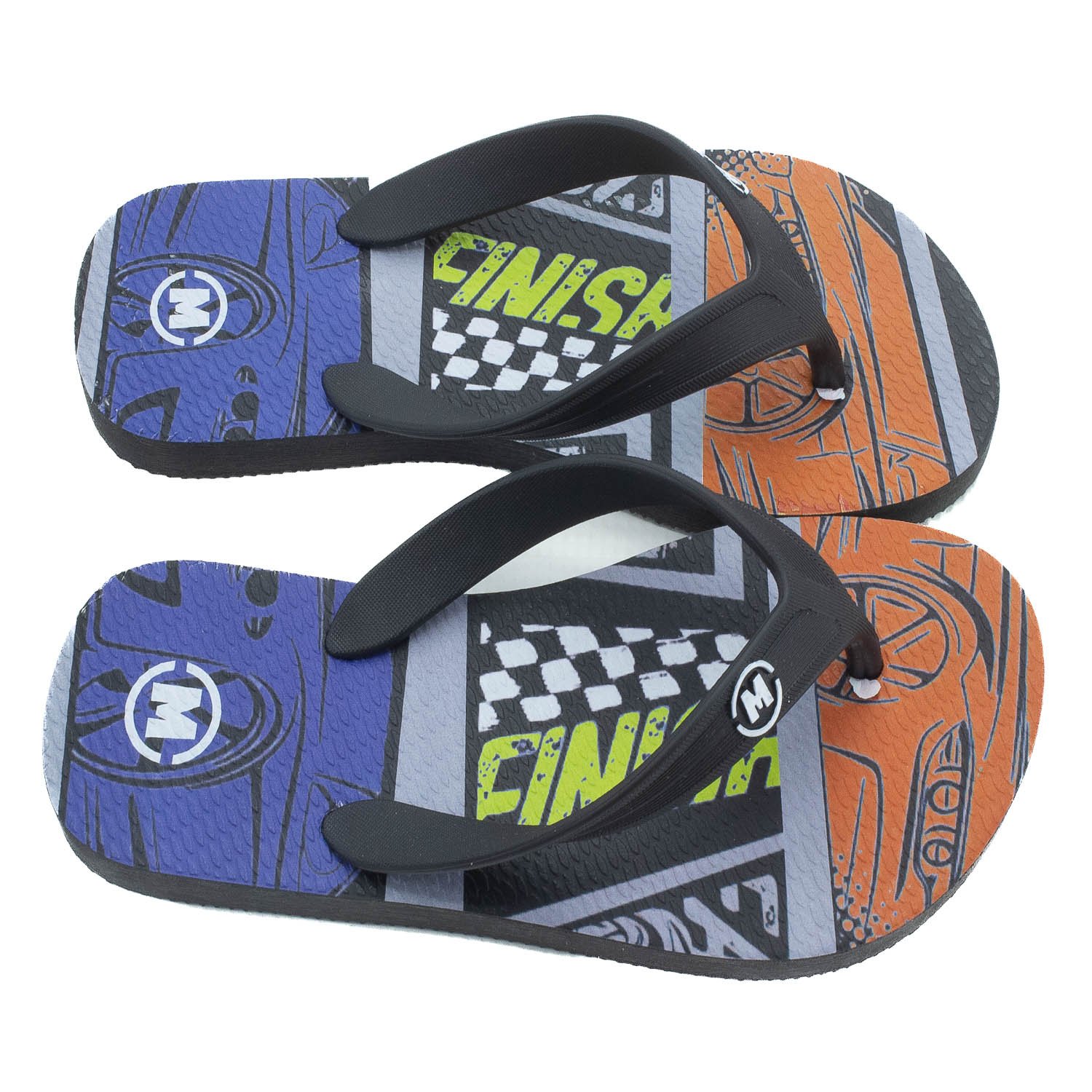 Chinelo Infantil Menino Molekinho 2428.201 - Preto Preto 2