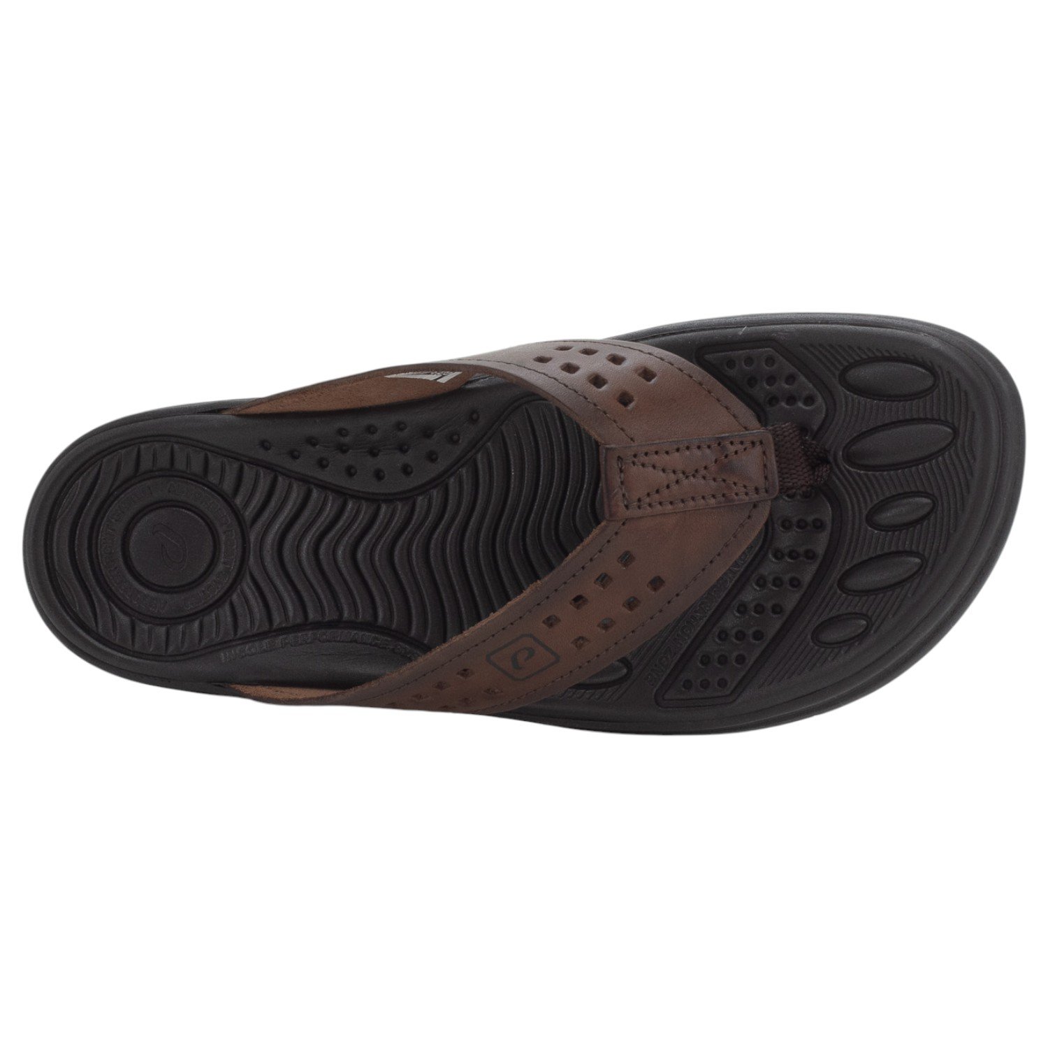 Chinelo Masculino Pegada 134202-01 - Marrom Marrom 5