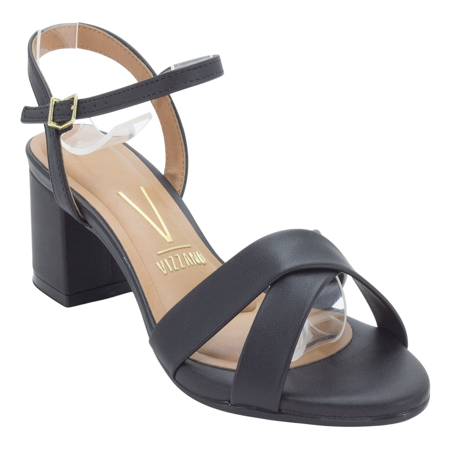 Sandália Feminina Vizzano 6291.927 - Preto Preto 2